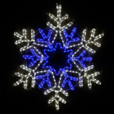 LED snowflake double rope