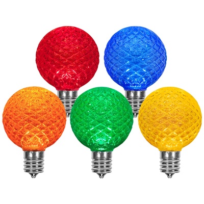 G40 MULTICOLOR OPTICORE LED GLOBE LIGHT BULBS